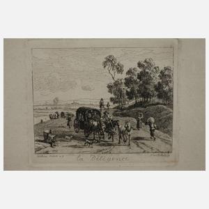 Wilhelm von Kobell, "La Diligenoe"