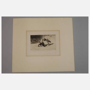 Franz von Stuck, "Kämpfende Faune"