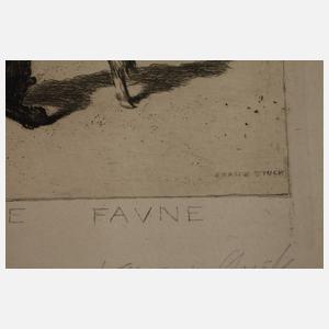 Franz von Stuck, "Kämpfende Faune"