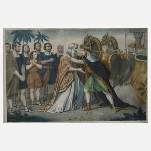 Zwei Darstellungen aus dem Leben von Joseph