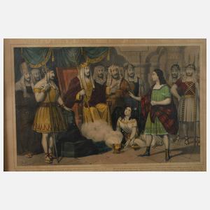 Zwei Darstellungen aus dem Leben von Joseph