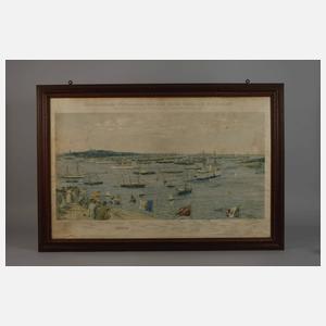 Internationale Flottenschau auf dem Kieler Hafen