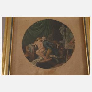 Konvolut erotische Darstellungen