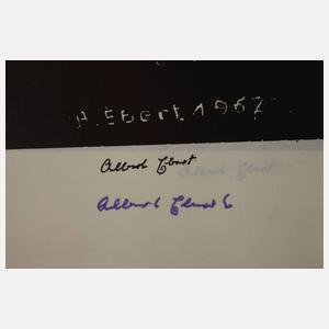 Albert Ebert, Konvolut Plakate