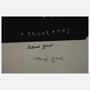 Albert Ebert, Konvolut Plakate