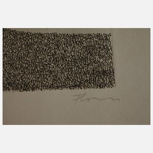 Prof. Paul Flora, "Schwebender Dichter..."