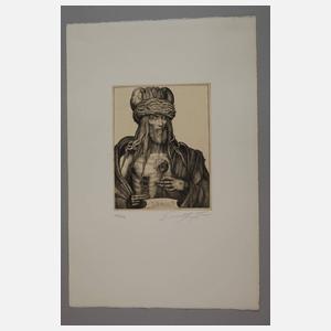 Prof. Ernst Fuchs, "Le Mat"