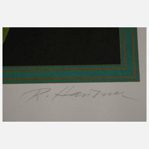 Prof. Rudolf Hausner, ”Trauriger Europäer”