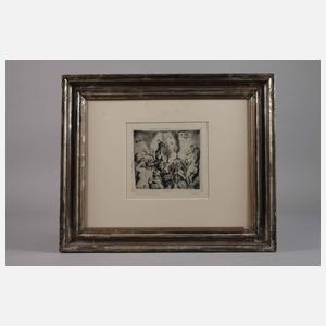 Prof. Karl Hubbuch, "Eifersucht"