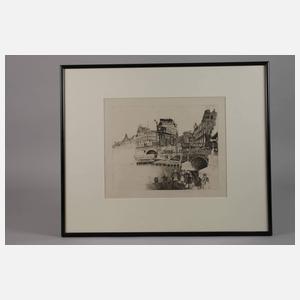 Prof. Karl Hubbuch, "Jannowitzbrücke Berlin"