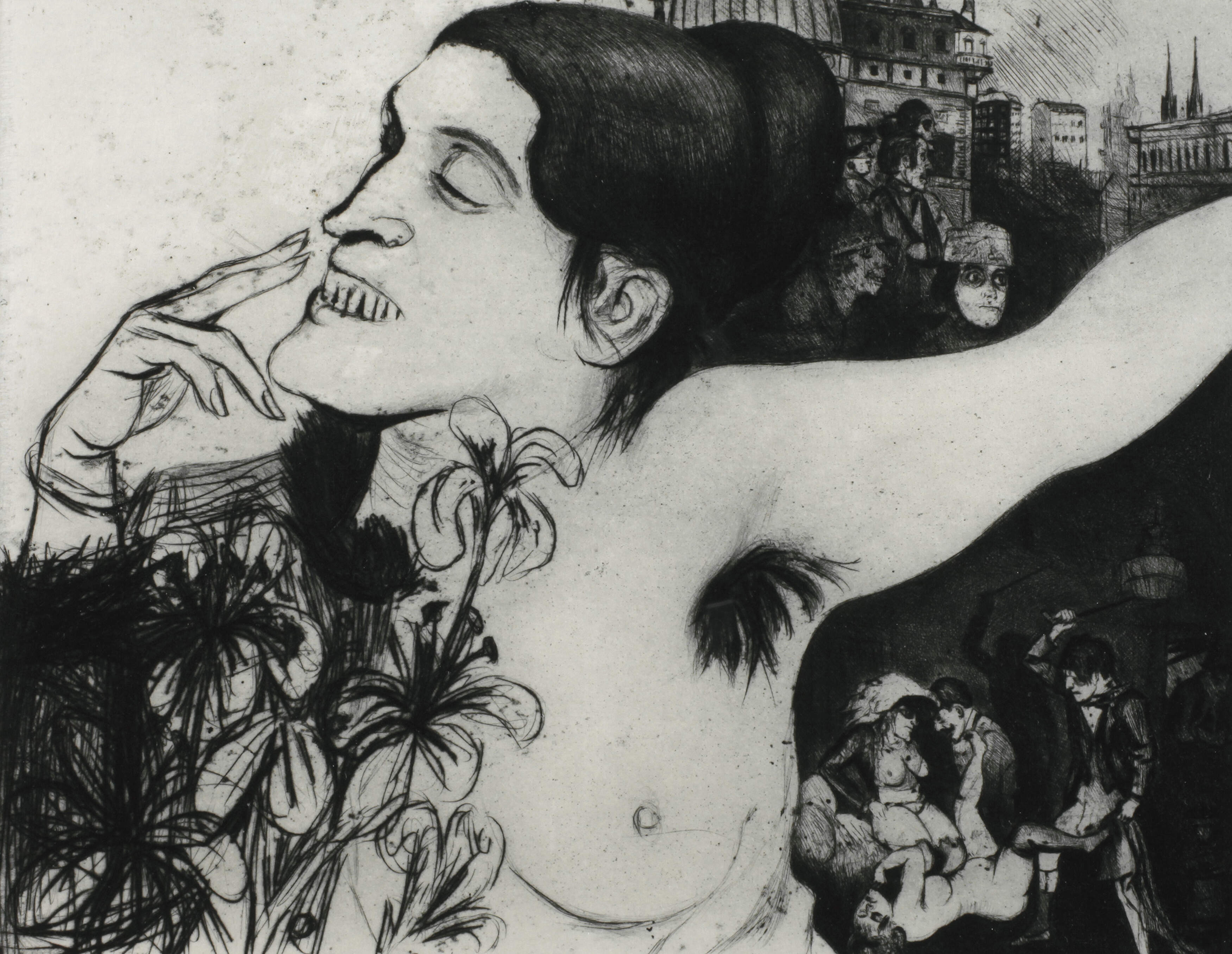 Prof. Karl Hubbuch, "Milly in Berlin"