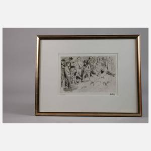 Prof. Karl Hubbuch, "Nacht einer Dirne"