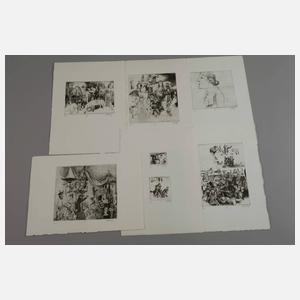 Prof. Karl Hubbuch, "Radierungen zu Goethes Faust"