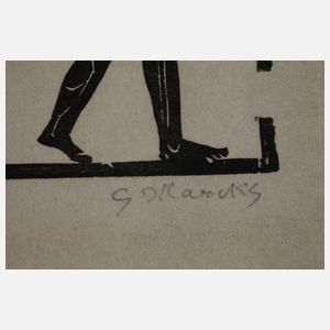 Prof. Gerhard Marcks, "Gedenkblatt ..."