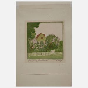 Helene Maß, Holzschnitt