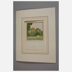 Helene Maß, Holzschnitt