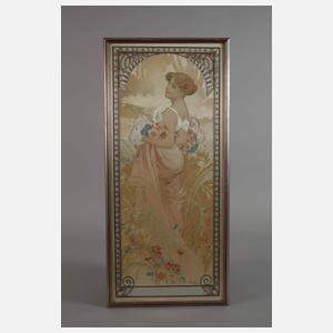 Alfons Mucha, "Der Sommer"