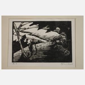 Otto Nückel, Konvolut Bleistiche