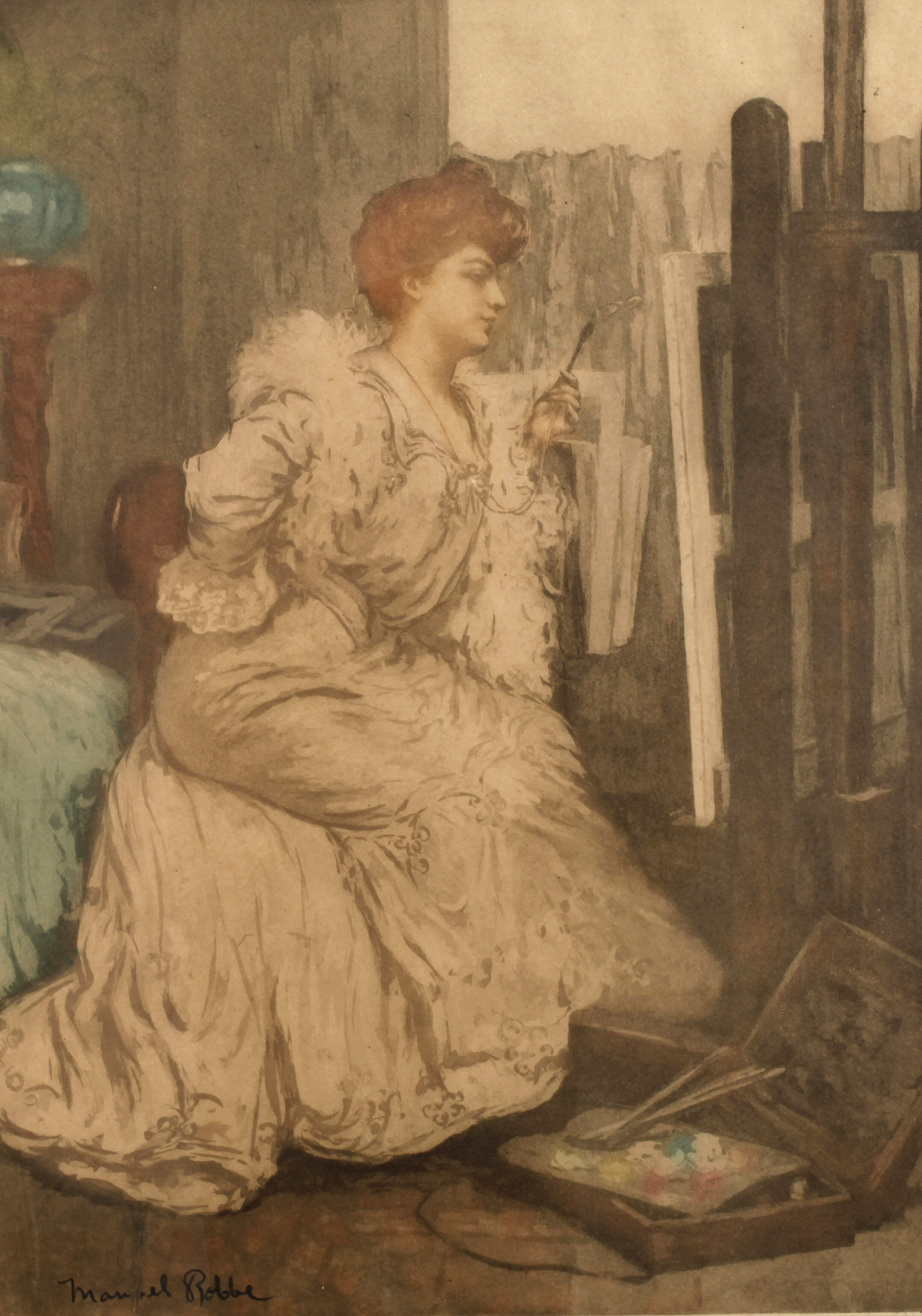 Manuel Robbe, Elegante Künstlerin