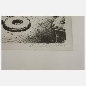 Prof. Andreas Paul Weber, Zwei Graphiken