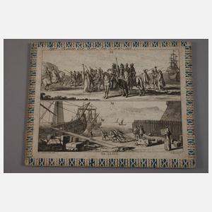 Konvolut historische Bildtafeln