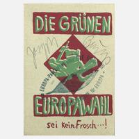 Joseph Beuys, Postkarte zur Europawahl111