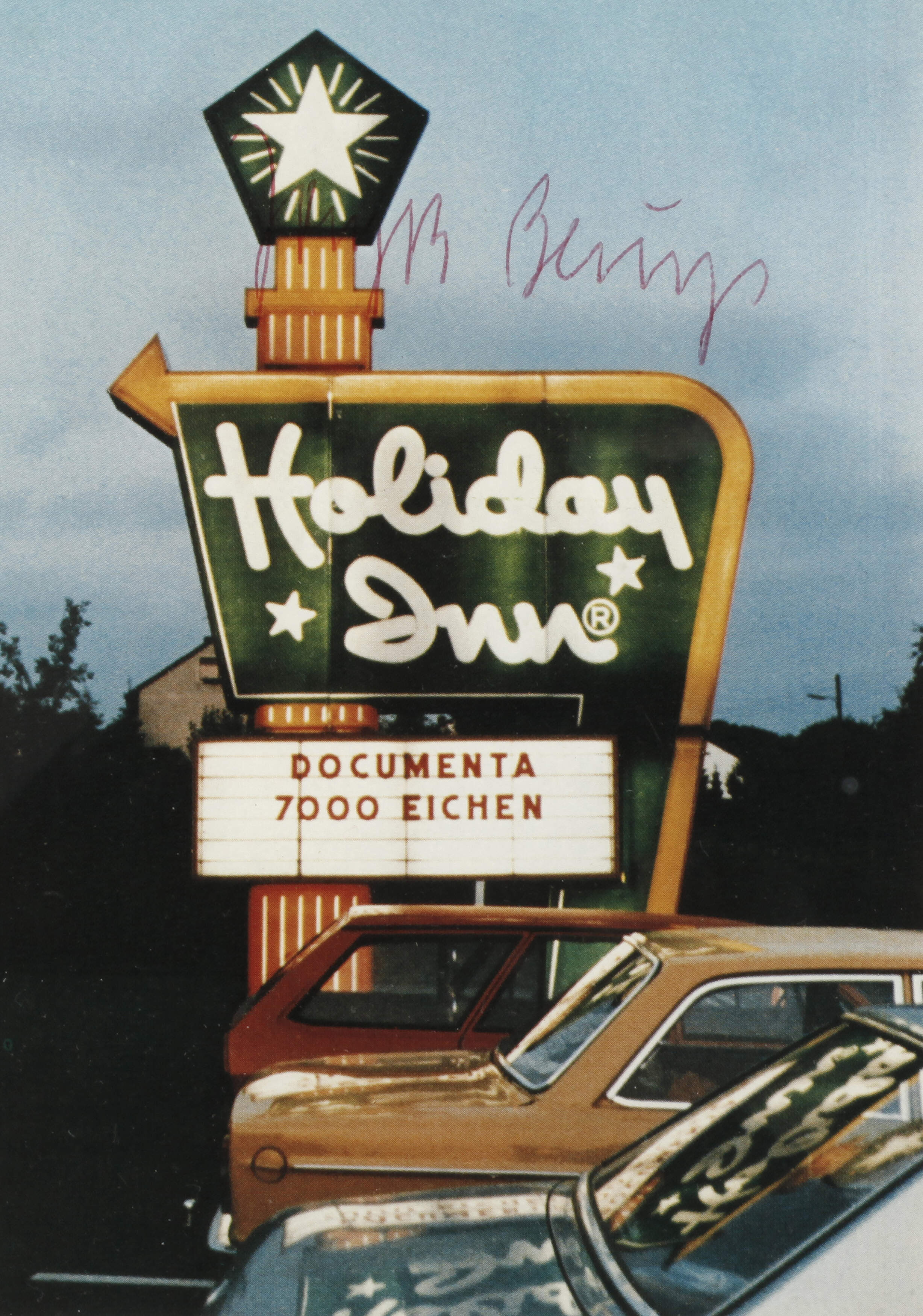 Joseph Beuys, Postkarte "7000 Eichen"