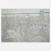 Prof. Joseph Beuys, „Eurasienstab über den Alpen“111