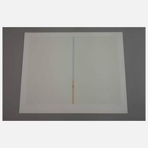 Antonio Calderara, Geometrische Komposition