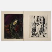 Marc Chagall, Zwei Lithographien111