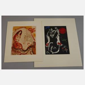 Marc Chagall, Zwei Lithographien zur Bibel