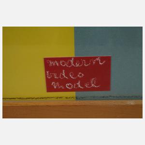 Robert Filliou, "Modern video model"