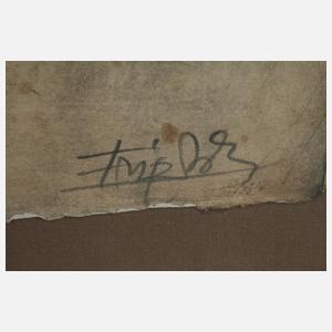 Johnny Friedlaender, "Paysage jaune"