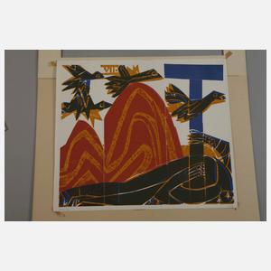 HAP Grieshaber, Konvolut Graphiken