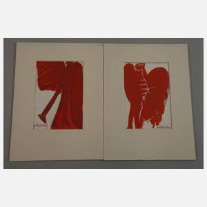 HAP Grieshaber, Konvolut Graphiken