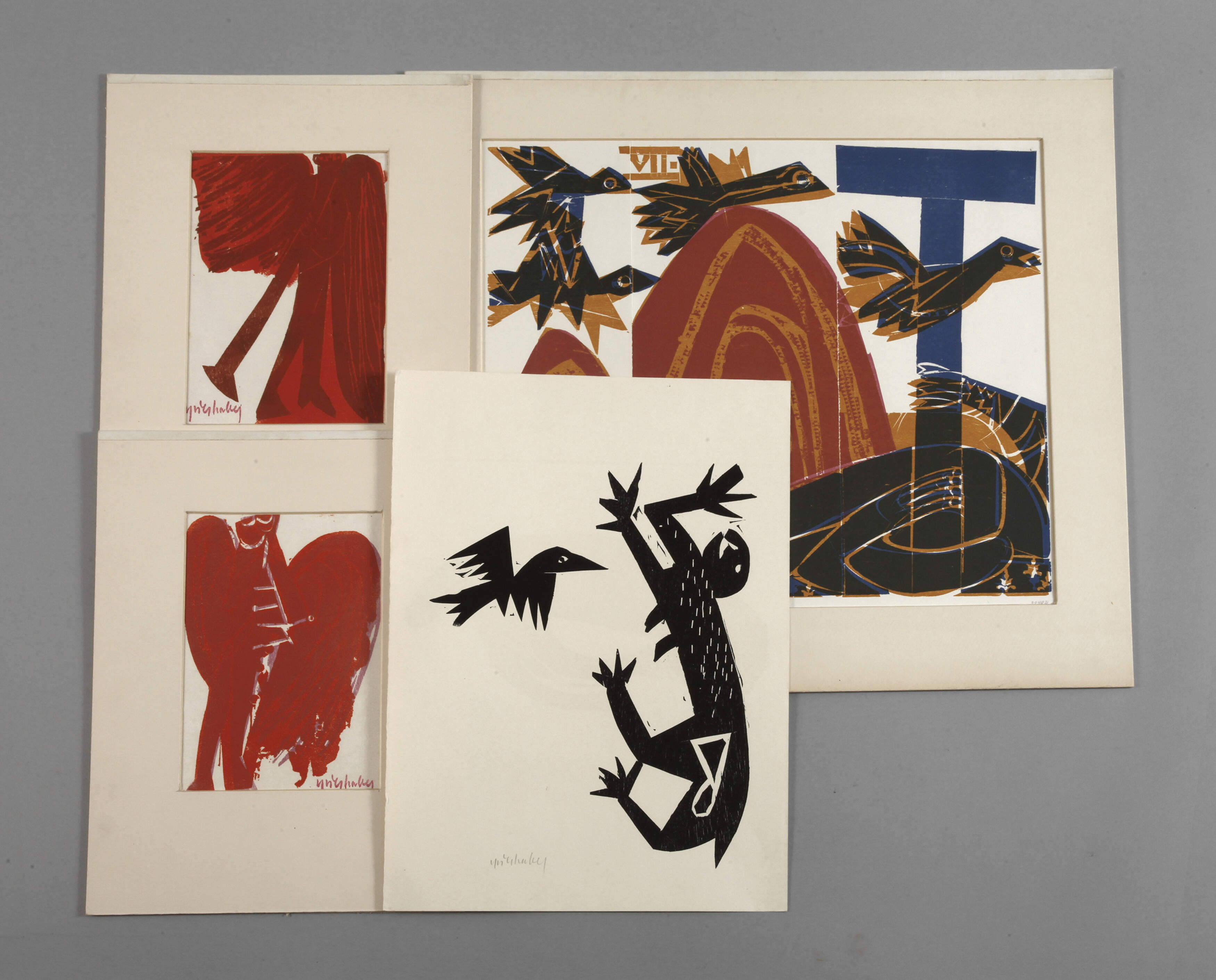 HAP Grieshaber, Konvolut Graphiken