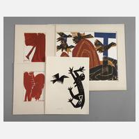 HAP Grieshaber, Konvolut Graphiken111