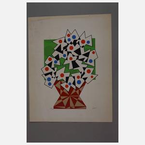 Fred Isler, Blumen in Vase