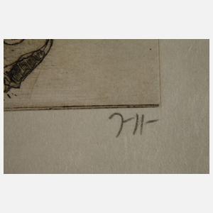 Horst Janssen, "Vor Holm"