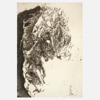 Horst Janssen, "Selbstportrait elegisch"111