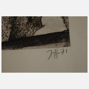 Horst Janssen, "Felsen"