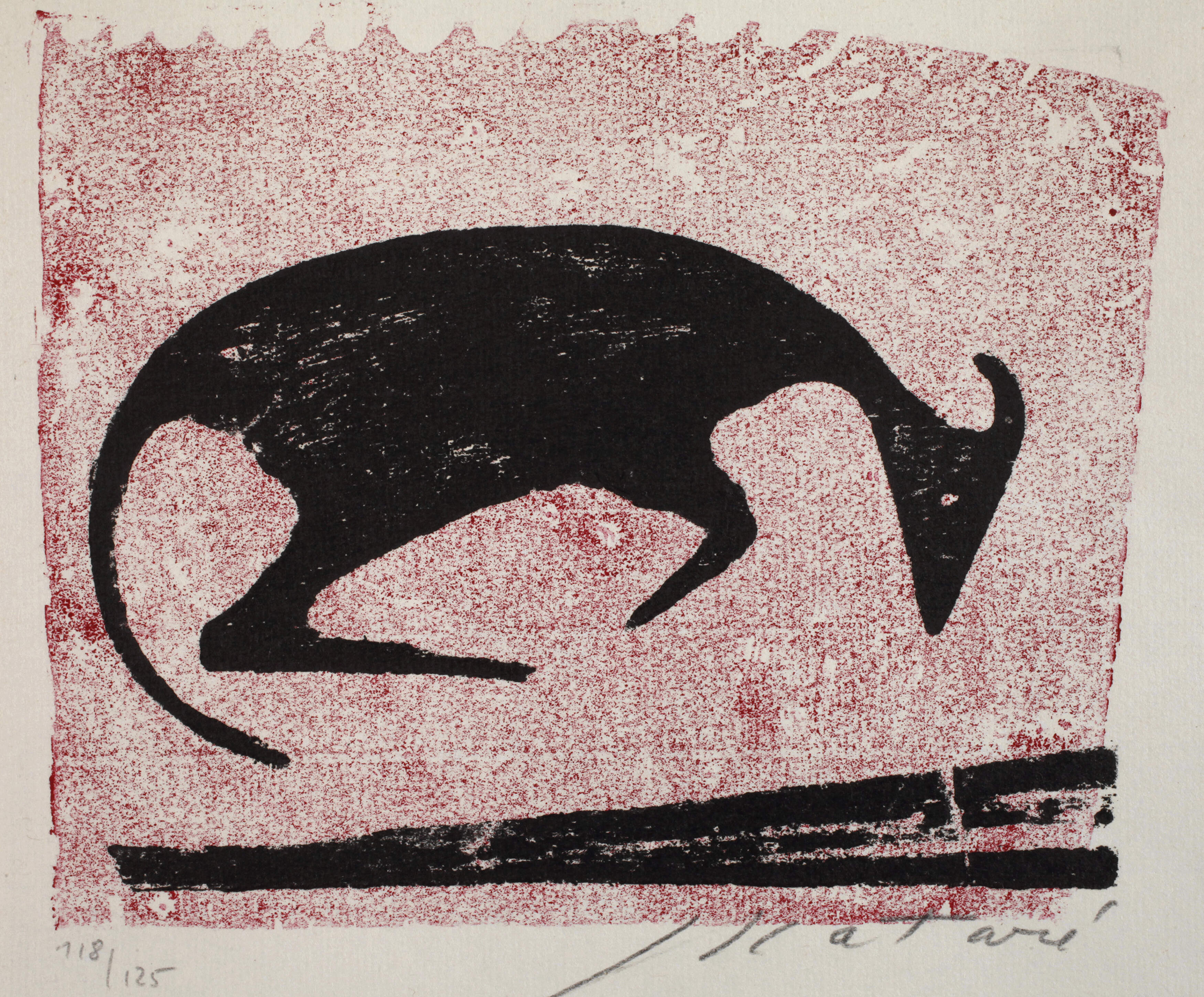 Prof. Ewald Mataré, "Liegende Kuh"