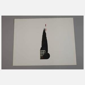 Friedrich Meckseper, Haus und Zypresse