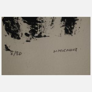 Henri Michaux, Stehender Damenakt