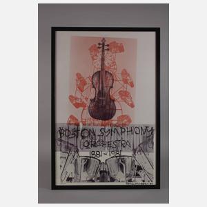 Robert Rauschenberg, "Boston Symphony Orchestra"