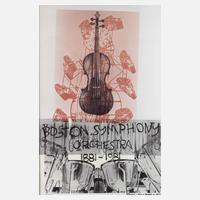 Robert Rauschenberg, "Boston Symphony Orchestra"111