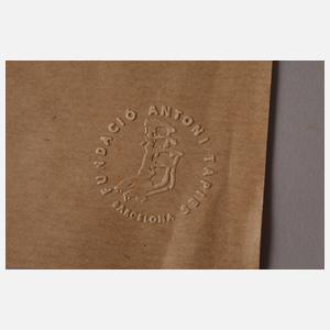 Antoni Tàpies, Ungegenständliche Komposition