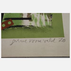 Prof. Gerhard Vormwald, Graphikkonvolut