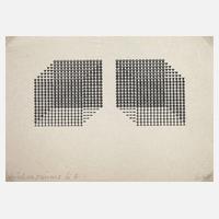 Ruth Wolf-Rehfeldt "Zeichenräume 6 b"111