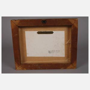 Angelo Quaglio I, attr., Architekturzeichnung